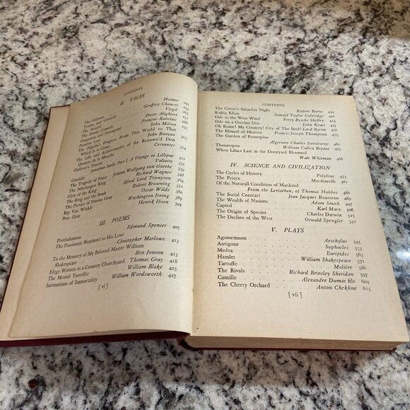 The 101 World's Classics by Charles Gray Shaw PhD 1937 Vintage Hardcover Book - Picture 4 of 9